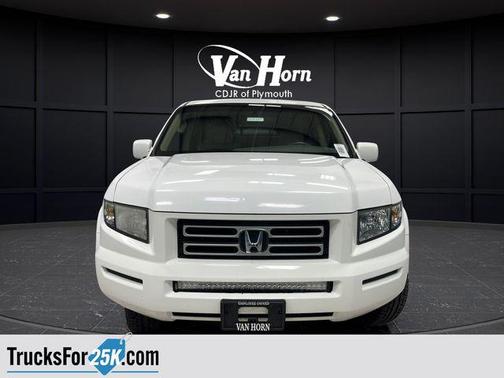 White 2007 Honda Ridgeline RTL