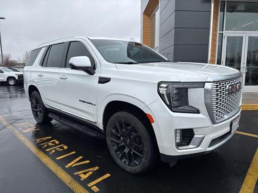 White Frost Tricoat 2024 GMC Yukon Denali