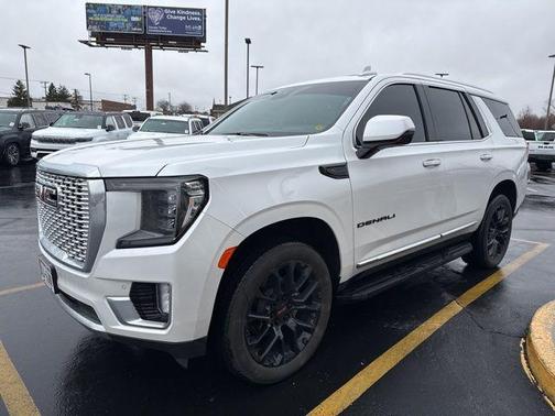 White Frost Tricoat 2024 GMC Yukon Denali
