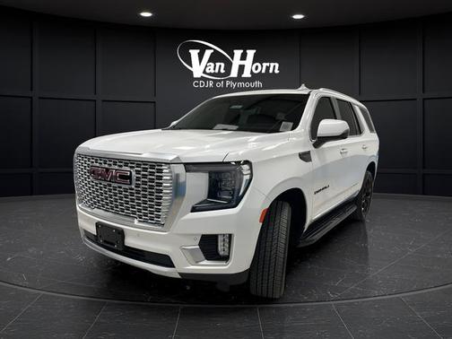 White Frost Tricoat 2024 GMC Yukon Denali