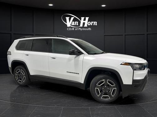 Bright White Clearcoat 2026 Jeep Cherokee Limited
