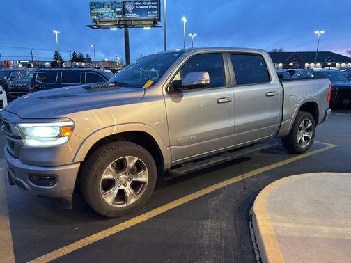Billet Silver Metallic Clearcoat 2020 RAM 1500 Laramie