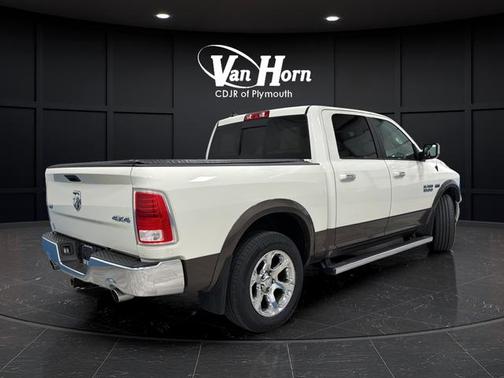 Pearl White 2018 RAM 1500 Laramie