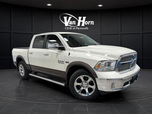 Pearl White 2018 RAM 1500 Laramie