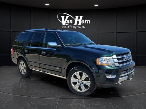 Green Gem Metallic 2015 Ford Expedition Platinum