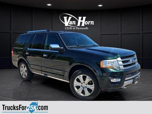 Green Gem Metallic 2015 Ford Expedition Platinum