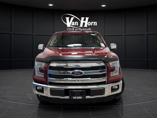 Ruby Red Metallic 2016 Ford F-150 Lariat