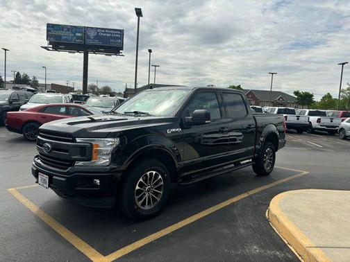 Shadow Black 2018 Ford F-150 XLT