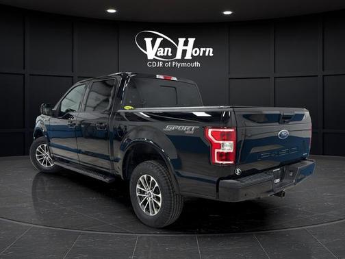 Shadow Black 2018 Ford F-150 XLT