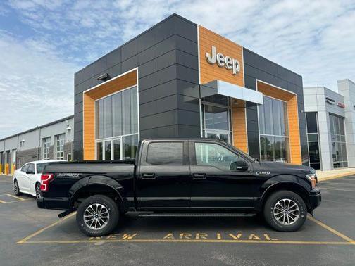 Shadow Black 2018 Ford F-150 XLT