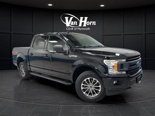 Shadow Black 2018 Ford F-150 XLT