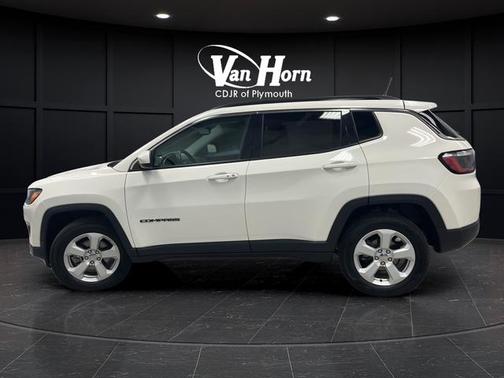 White Clearcoat 2021 Jeep Compass Latitude
