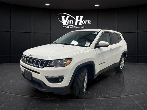 White Clearcoat 2021 Jeep Compass Latitude