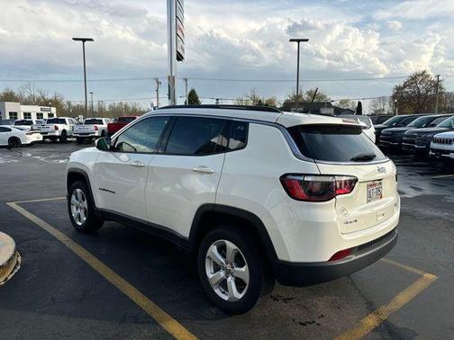 White Clearcoat 2021 Jeep Compass Latitude