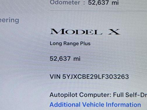 2020 Tesla Model X Long Range Dual Motor All-Wheel Drive