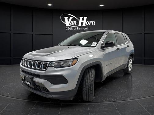 Billet Silver Metallic Clearcoat 2023 Jeep Compass Sport