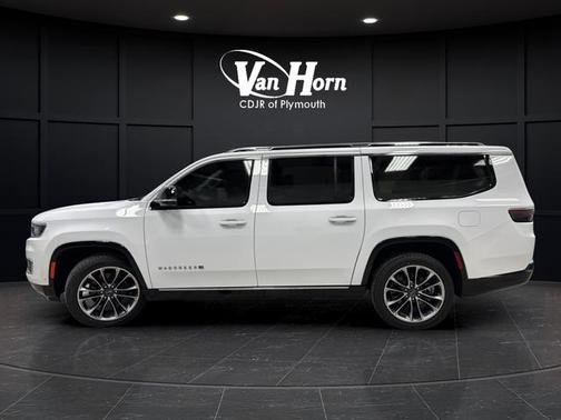 Bright White Clearcoat 2023 Jeep Wagoneer L Series III 4x4