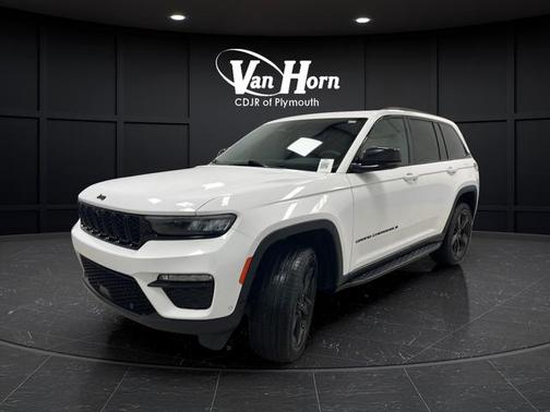 Bright White Clearcoat 2024 Jeep Grand Cherokee Limited