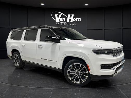 Bright White Clearcoat 2024 Jeep Grand Wagoneer L Series III 4x4