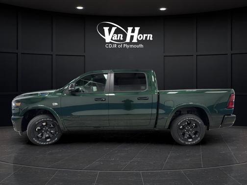 Serrano Green Metallic 2026 RAM 1500 Big Horn/Lone Star