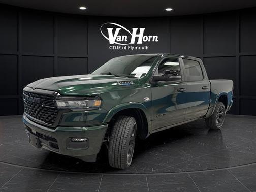 Serrano Green Metallic 2026 RAM 1500 Big Horn/Lone Star