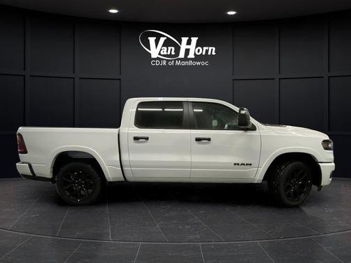 Bright White Clearcoat 2026 RAM 1500 Laramie