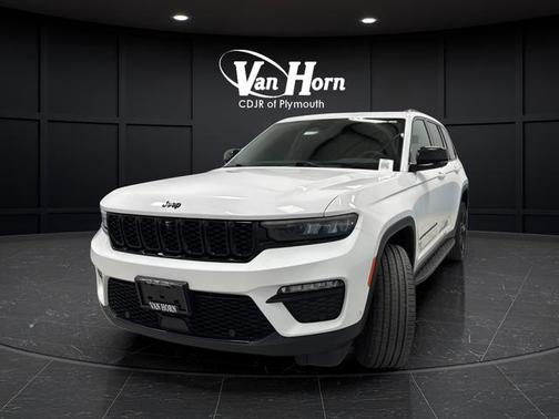 Bright White Clearcoat 2024 Jeep Grand Cherokee Limited