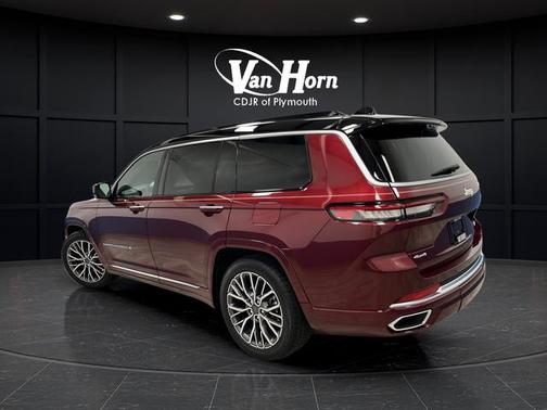 Velvet Red Pearlcoat 2025 Jeep Grand Cherokee L Summit Reserve