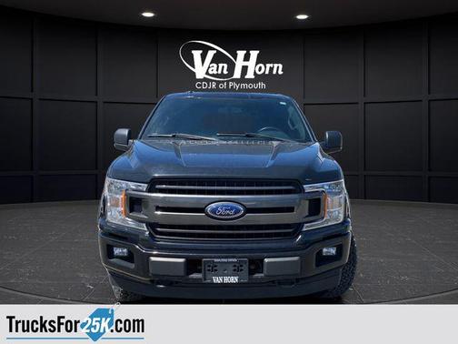 Shadow Black 2018 Ford F-150 XLT