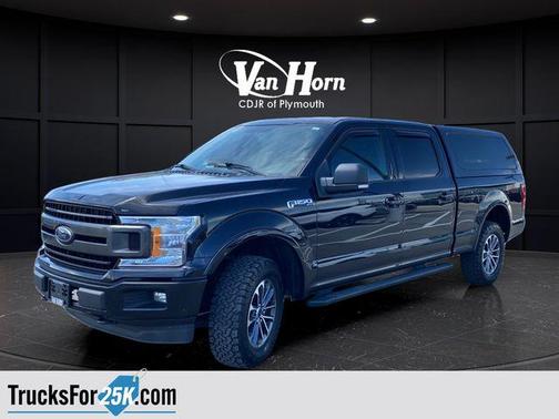Shadow Black 2018 Ford F-150 XLT