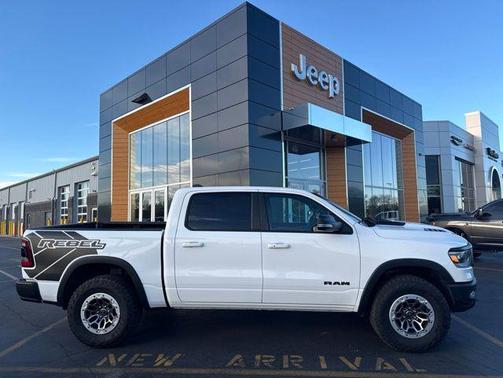 Bright White Clearcoat 2021 RAM 1500 Rebel
