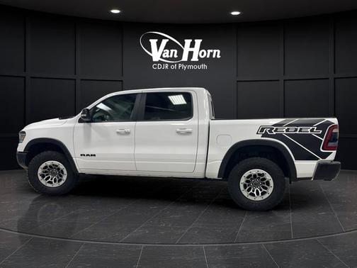 Bright White Clearcoat 2021 RAM 1500 Rebel