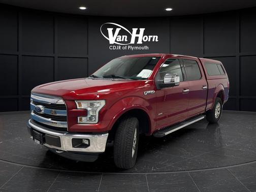 Ruby Red Metallic 2015 Ford F-150 Lariat
