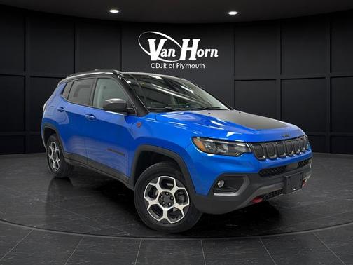 Laser Blue Pearlcoat 2022 Jeep Compass Trailhawk