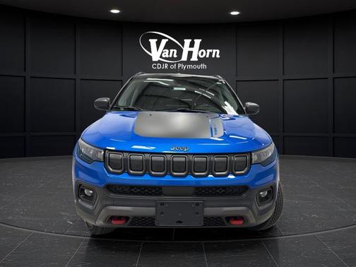 Laser Blue Pearlcoat 2022 Jeep Compass Trailhawk