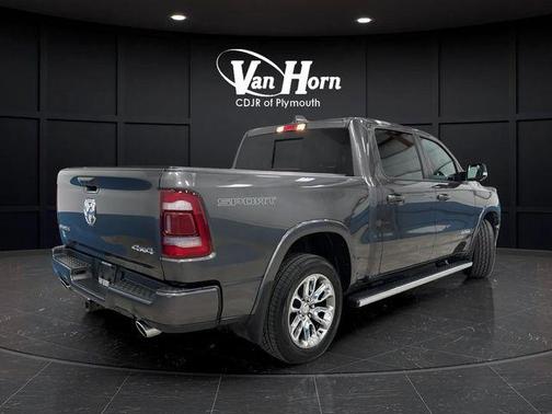 Granite Crystal Metallic Clearcoat 2022 RAM 1500 Laramie