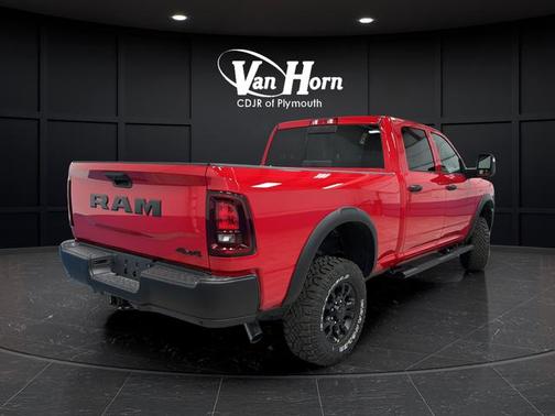 Flame Red Clearcoat 2026 RAM 2500 Tradesman Crew Cab 4x4 6'4' Box