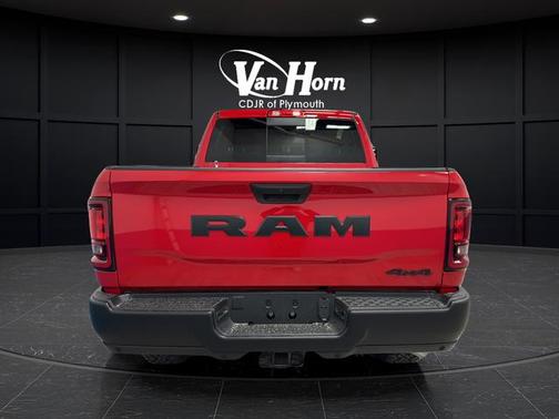 Flame Red Clearcoat 2026 RAM 2500 Tradesman Crew Cab 4x4 6'4' Box