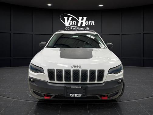 Bright White Clearcoat 2020 Jeep Cherokee Trailhawk