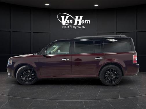 Burgundy 2018 Ford Flex Limited w/EcoBoost