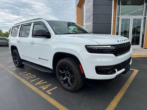Bright White Clearcoat 2024 Jeep Wagoneer Series II Carbide 4x4