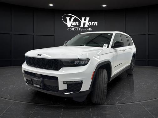Bright White Clearcoat 2024 Jeep Grand Cherokee L Limited