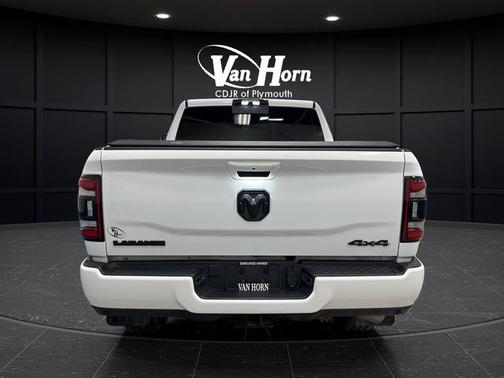 Bright White Clearcoat 2024 RAM 2500 Laramie Crew Cab 4x4 6'4' Box