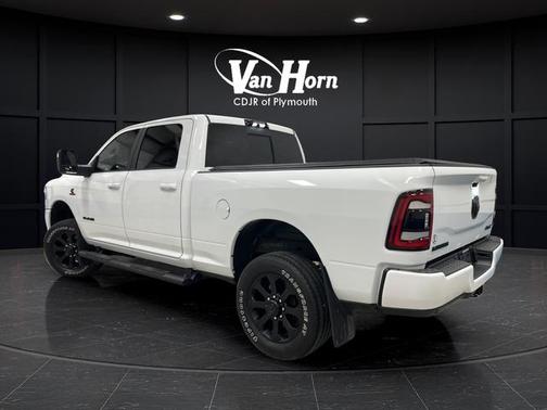Bright White Clearcoat 2024 RAM 2500 Laramie Crew Cab 4x4 6'4' Box