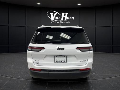 Bright White Clearcoat 2025 Jeep Grand Cherokee L Limited