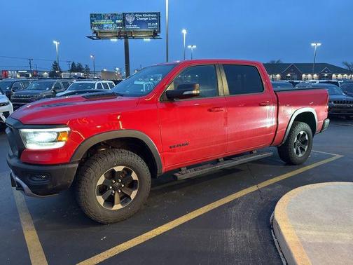Flame Red Clearcoat 2020 RAM 1500 Rebel