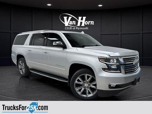 Silver Ice Metallic 2016 Chevrolet Suburban LTZ