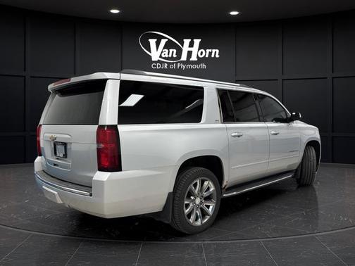 Silver Ice Metallic 2016 Chevrolet Suburban LTZ