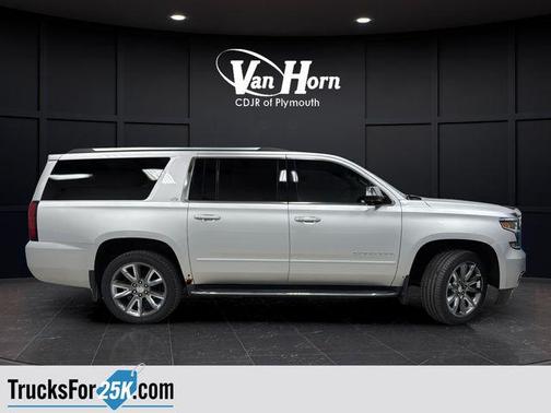 Silver Ice Metallic 2016 Chevrolet Suburban LTZ