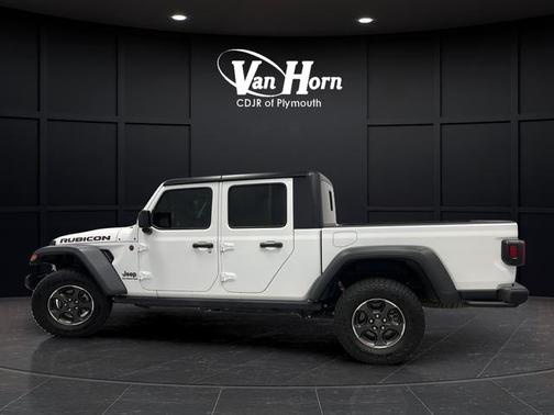 Bright White Clearcoat 2021 Jeep Gladiator Rubicon
